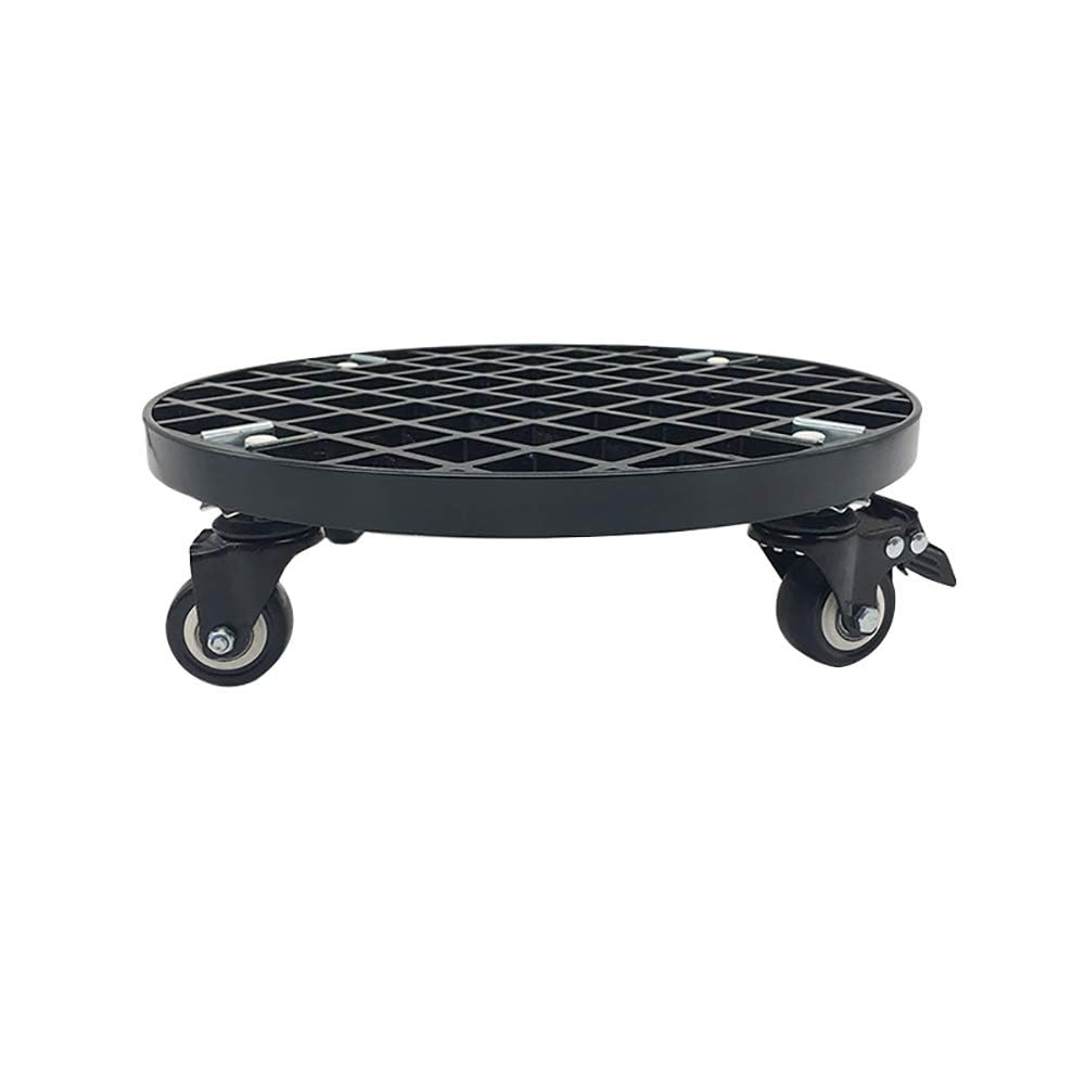 Support pour plantes avec roues extérieur balcon terrasse roulant 43cm
