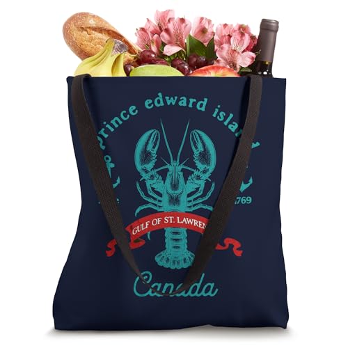 Bolsa Tote Souvenir de Canadá con Cangrejo miniatura 4