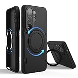 TRIPLE ATOUT : SUPPORT 360°, GRIP ET COMPATIBLE MAGSAFE – L’anneau métallique robuste pivote à 360° et se verrouille à 120° pour le streaming, les visioconférences ou les selfies. L’aimant arrière se fixe aux chargeurs et supports compatibles MagSafe, puis se replie à plat quand vous bougez.