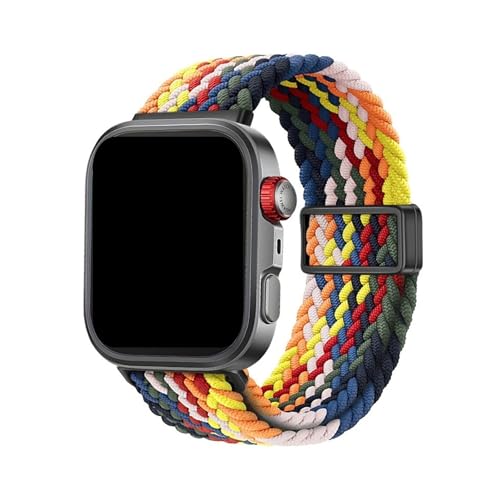 [PLYYQZM] Hua wei �ɍ��� Watch Fit 3/4�p�i�C�������[�v�X�g���b�v�A,Watch �ɍ��� Fit 4 Pro�p�X�|�[�c�ʋC�����X�g�o���h�A�����p�u���X���b�g�ɓK��(8# Colorful)