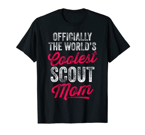 Scout Mamá Orgulloso Scout Mamá de Scouts Camiseta