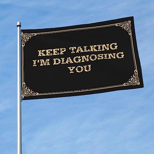 Drapeau cool pour dortoir universitaire humour couleur vive