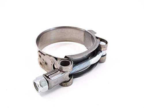 5X Premium 304 Stainless Steel T-Bolt Turbo Silicone Hose Clamp 1.75 Inches 45-50Mm #TOP4