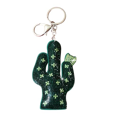 Popfizzy Accessoires de porte-clés bling pour femme, porte-clés en strass, breloques pour clés de voiture, breloques de sac à main cool pour sacs à main,...