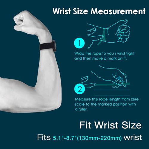 Image of Abanen Hook and Loop Quick Dry Watch Band for Fenix 6 /Fenix 5 / Fenix 7 /EPIX 2, 22mm Woven Nylon Ultralight Sport Wristband Strap for Garmin epix Pro 47mm,Instinct 2 Solar,Forerunner 955