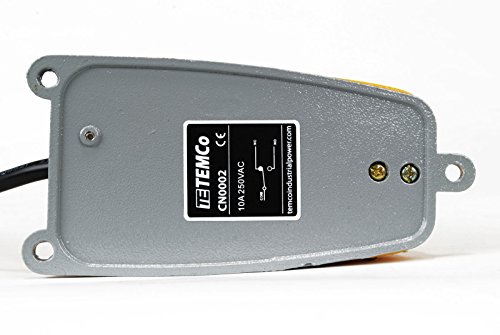 Temco Aluminum Foot Switch Cn0002 10A Spdt No Nc Electric Power Pedal Momentary Cnc #TOP4