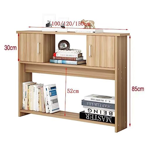 Mesa consola de entrada larga con 2 puertas y estante inferior estilo moderno 2
