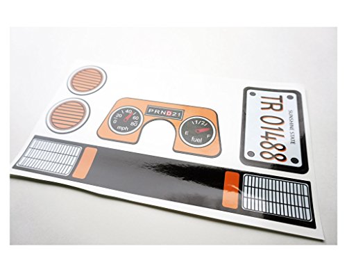 The Toy Restore Replacement Decals Fits Little Tikes Vintage Original Cozy Coupe Car Orange