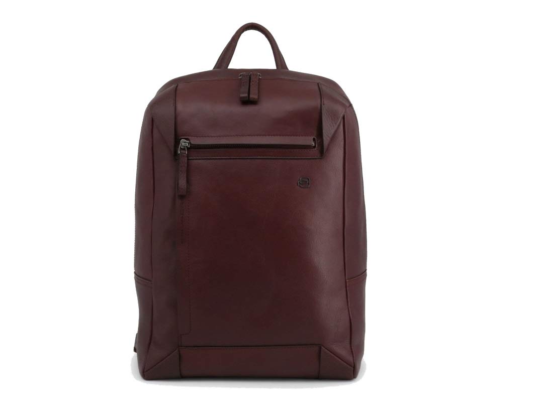 Sac à dos Business Piquadro Pan en cuir noble, l'élégance italienne avec compartiment Laptop 39cm