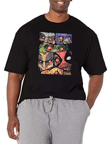 T-Shirt Marvel Zombie XXL Coupe Large Évite les Hauts Trop Serrés