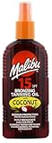 Malibu Bräunungsöl LSF 15 mit Kokosnuss, 200 ml
