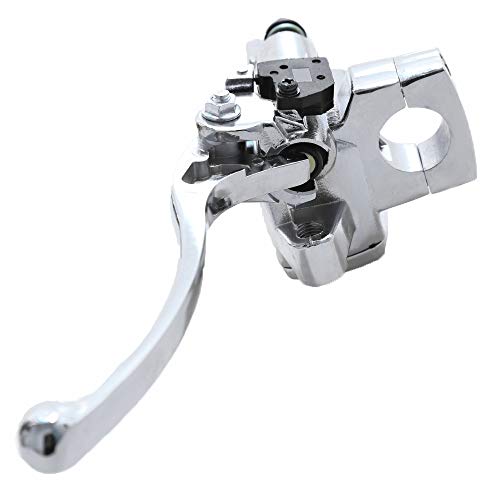 Saihisday Brake Master Cylinder Lever For Honda Nv400 Nv600 Nv750 Vf750 Vt250 Vt750 Vt1100 Vt1300 [One Pair. Silver] #TOP5