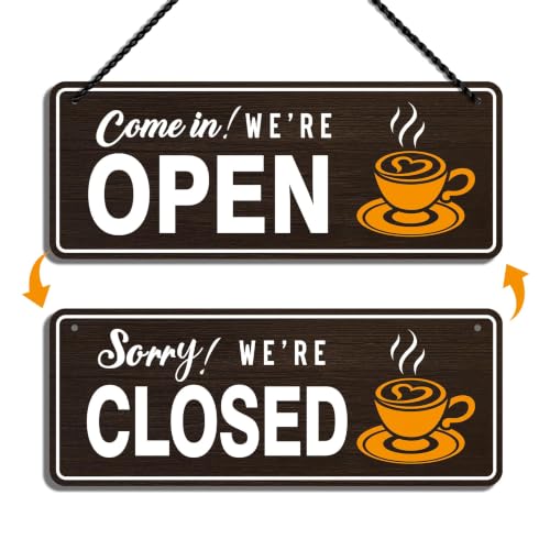 �r�W�l�X�p�I�[�v���N���[�Y�T�C���A11x4.3 �h������ We Are Open or Closed �n���M���O�T�C���A�c�Ɖc�Ǝ��Ԃ���щc�Ǝ��ԃt���b�v�T�C�� �X�܁A���X�g�����A�R�[�q�[�V���b�v�A�h�A�E�B���h�E�p