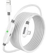 Amazon.co.jp: Dalugo Quest向け Linkケーブル 5m 60W急速充電ポート