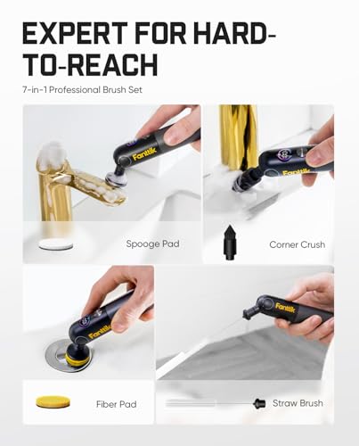 Fanttik Flip G10 Nano HomeCare Electric Spin Scrubber - image 6