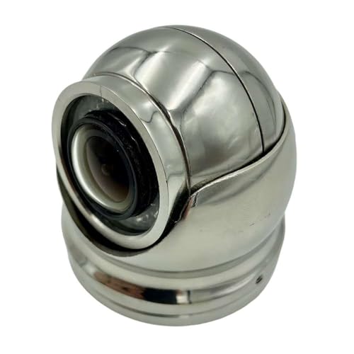 Image of IP CAM-1 Marine Camera with 316 Stainless Steel Housing, IR LED, 1.8mm Lens, POE for Simrad, Lowrance, B&G Chartplotters /Fish Finders