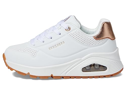 Image of Skechers Girl Uno Gen1 Shimmer Away Lace Up Shoe
