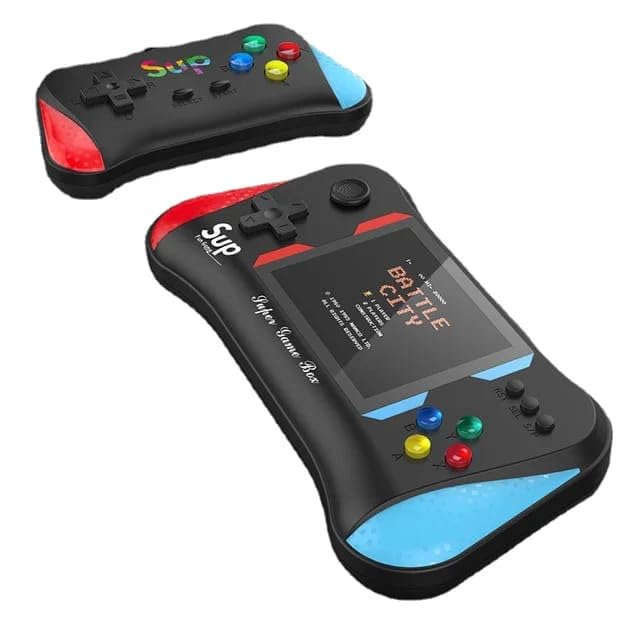 Video Games for Kids: X7M 500 in 1 Retro Video Games for Tv Gaming,2 Player Video Game,Handheld Retro Gaming Console (X7M Console-Dual)