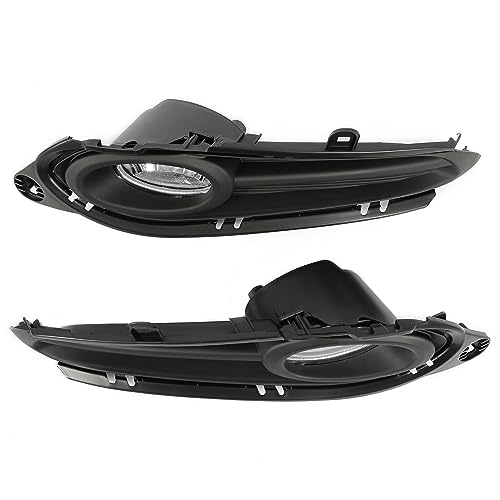 HECASA Fog Lights Assembly Compatible with 2016-2018 Honda HRV HR-V Replacement for HO2592134 HO2593134 Halogen Driving Fog Lamps Clear Lens Driver & Passenger Side by HECASA - Used condition - Image 8