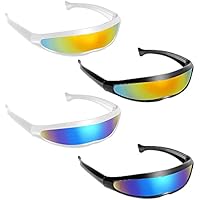 THATSRAD 4 PZS Gafas de Sol Deportivas Envolventes, Gafas de