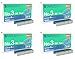 MAX No.3-1M Flat Clinch Staples (24/6) for Office Stapler - 4 Boxes (4,000-Staples)