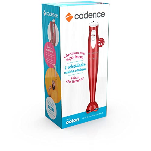 Mixer Cadence Fast Blend Colors, Vermelho, 220V, MIX291
