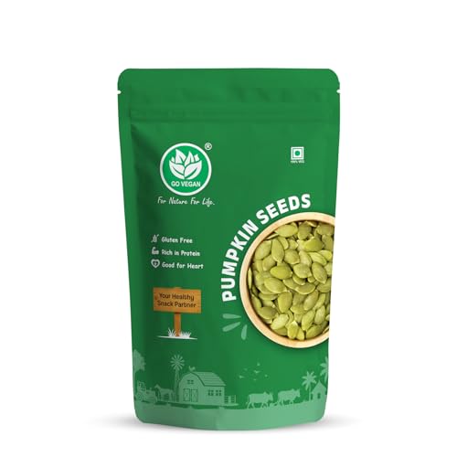Image of Go Vegan Seeds Combo - Chia, Flax, Sunflower & Pumpkin Seeds | High Fiber & Protein | Plant-Based, Vegan, Keto-Friendly | Resealable Packs - 4 x 250g