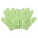 Frcolor 4 pares de ducha Exfoliante baño guantes Nylon ducha guantes Scrub...