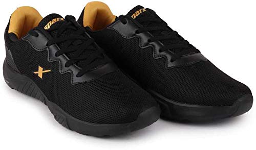 SPARX Outdoor Trending & Comfortable Shoe for Men SM-648 Black Golden UK-7
