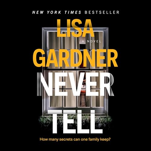 Diseño de la portada del título Never Tell