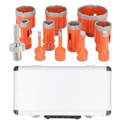 Kit de 11 brocas diamantadas para cerámica y mármol miniatura 1