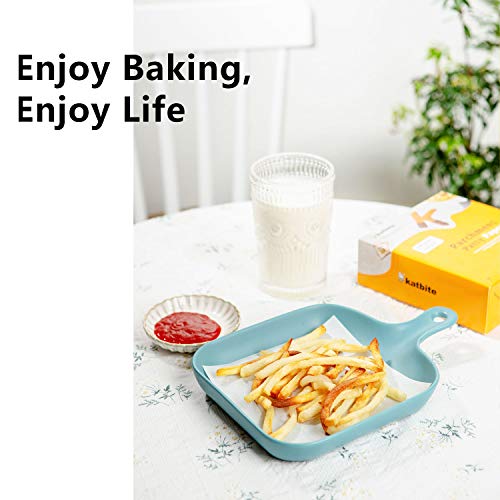 Katbite Hamburger Patty Paper 1000Pcs, 5.5"X5.5" Non Stick Parchment Paper Squares Sheets For Patty Seperate, Burger Press, Ground Beef, Freezing Or Candy Wrappers, Use For Oven, Microwave Or Freezer #TOP4