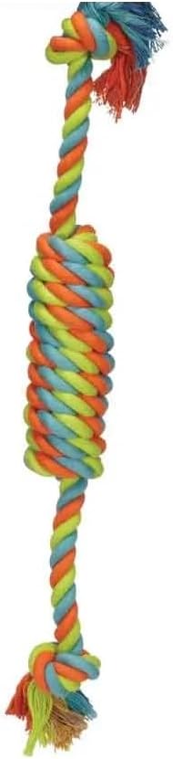 Dog Toys 20" Tough Rope Tuggers Play Fetch for Big Breed Medium to Larger Pups Choose Quantity (3 Rope Tugs)
