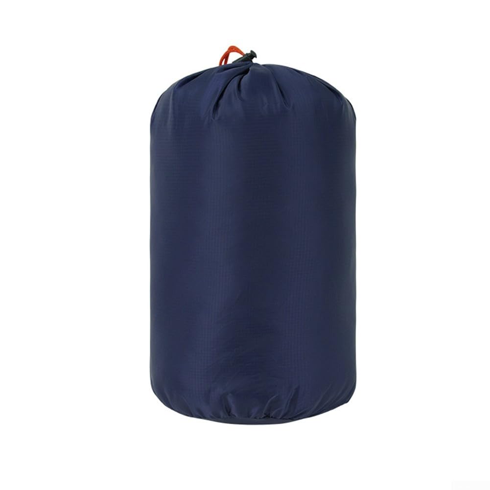 Sacchetto multiuso con coulisse, ideale per piumini e sacchi a pelo (blu scuro)