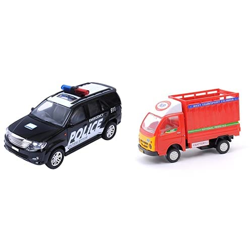Centy Toys Police Interceptor Fortune Pull Back Toy, Black & Tata Ace Freight Carrier, Multi Color Combo, Kid (B07RSS8VM4) Amazon Price History, Amazon Price Tracker