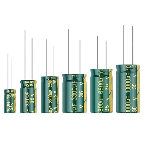 Condensateur électrolytique radial 35V basse impédance pour réparation alimentation