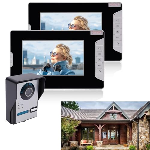 biniliubi Intercomunicador VíDeo DoméStico Camarera Timbre Monitor Casa Familiar Monitores Portero VideoteléFono Puerta Cable IntercomunicacióN ConversacióN Desbloqueo Interior Llamada