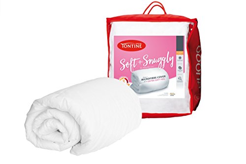 Tontine Soft and Snuggly Quilt Doona, Single, White