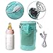 Manyo Chauffe Biberon USB, Sac Isotherme Biberon, Chauffe Biberon de Voyage Chauffe-Lait Pochette Portable pour Poussette Voiture Bureau