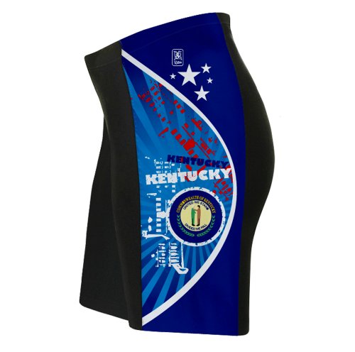 Kentucky Cycling Shorts for Men - Size 2XL Black