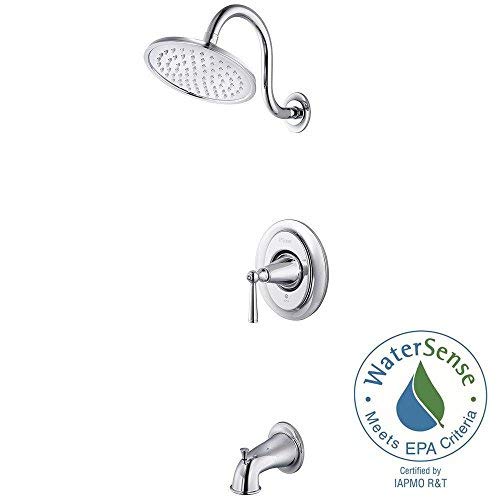Pfister G89-8GLC Saxton Saxton 1-Handle Tub & Shower Trim 2.0 gpm Polished Chrome by Pfister - Image 2