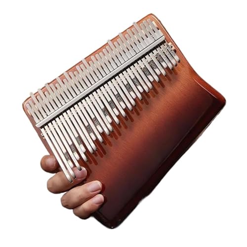Marimba 初心者向け 34鍵 カリンバ 親指 ピアノ ベニヤ ブナ材 カリンバ ポータブル フィンガー ピアノ楽器 収納ボックス付き (スタイル 1)