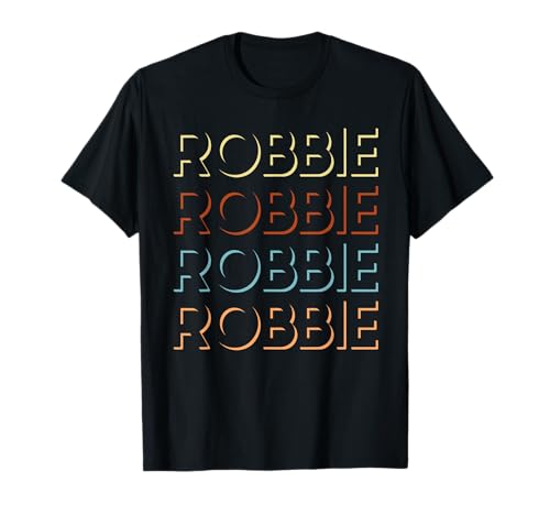 Robbie First Name Tshirt My Custom Tee Nombrado Camiseta
