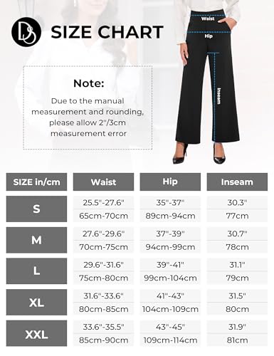 Desol Calça feminina de ioga com bolsos, casual, cintura alta, perna reta, controle de barriga, calç