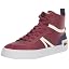 Burgundy/White