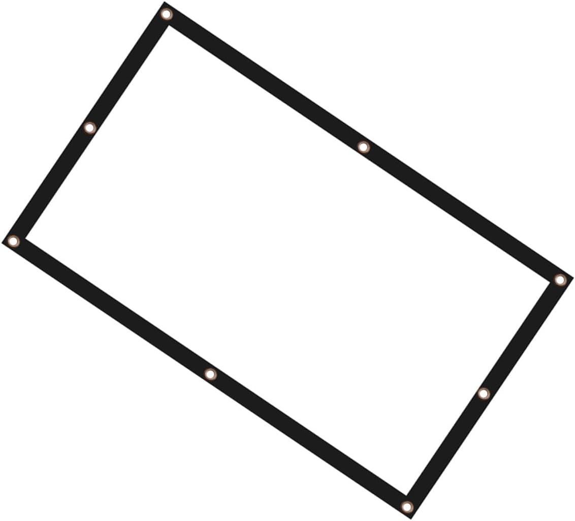 Projector Screen for Indoor Outdoor Home Theater Office Classroom Use Lightweight and Compact Movie Projection Display