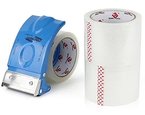 BOMEI PACK BOMEI Pacote Fita de Embalagem Transparente de 3