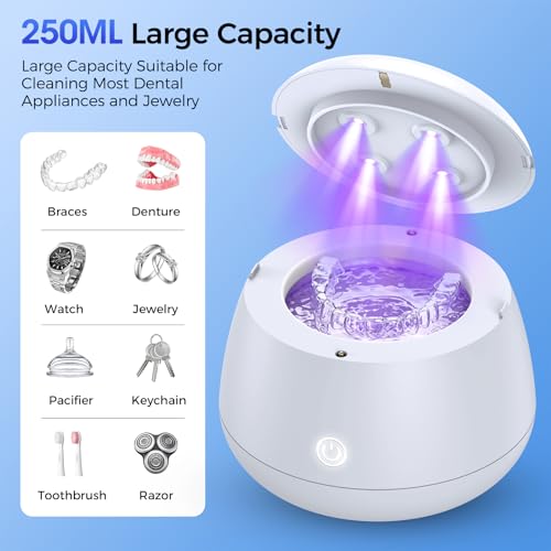 Ultrasonic Cleaner for Retainers