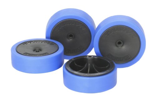 Large Dia. Hard Low Profile Tires & Carbon Reinforced Wheel (Mini 4WD)