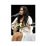 Demi Lovato Poster Leinwand Poster Wandkunst Dekor Druck 